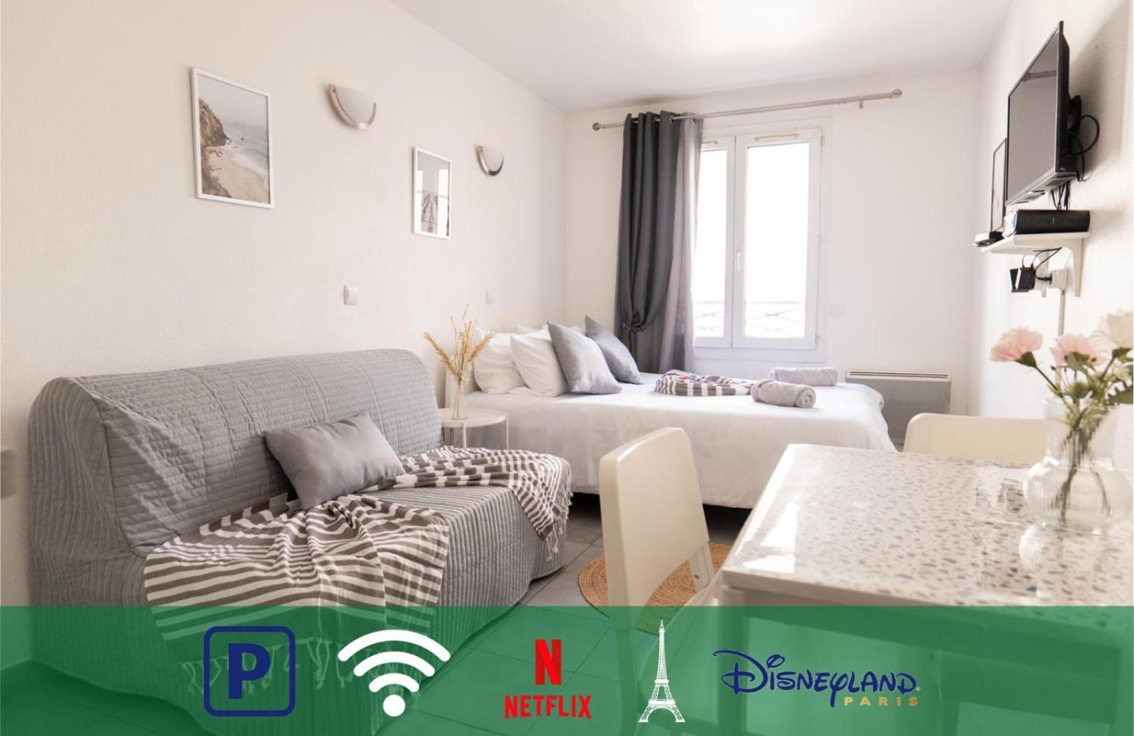 Cosy Appartement - 4 Personnes - Disneyland & Paris Bussy-Saint-Georges Dış mekan fotoğraf